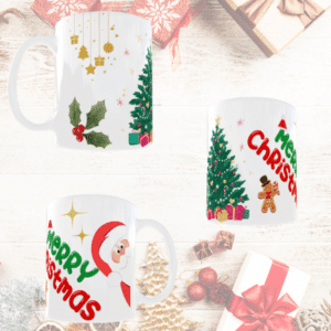 Ceramic Mug with a Christmas