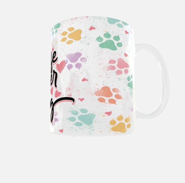 Custom ceramic mug with pets, animals, and plants designs - Image 2